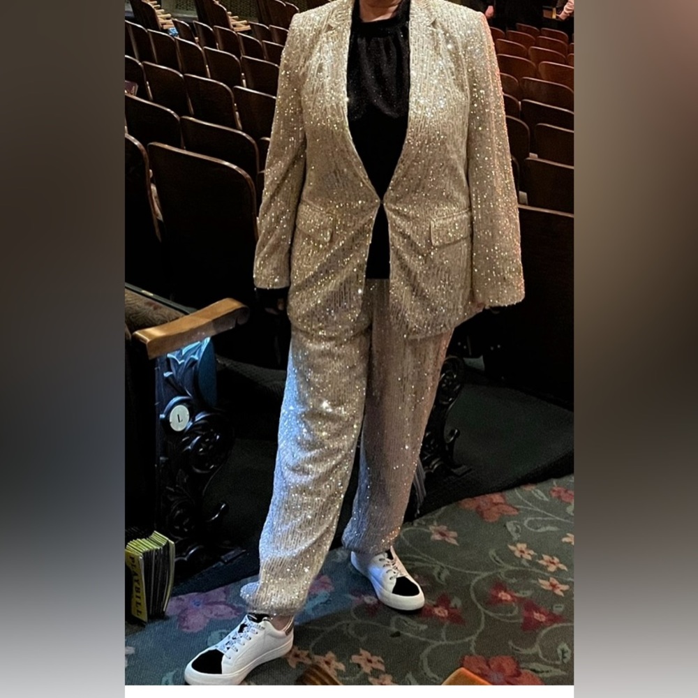LOFT Sequined Suit